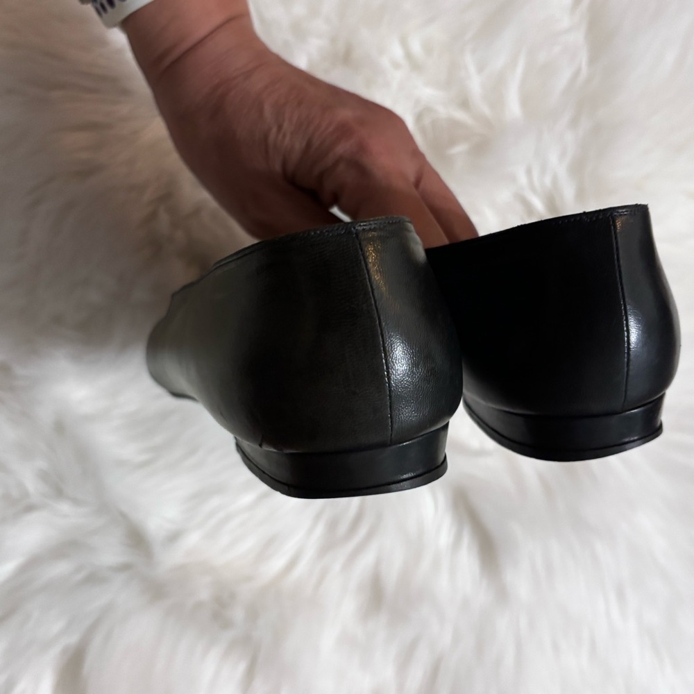CHANEL Women's Classic Black Loafers - Picture 4 of 7